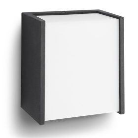   LED kerti lámpa homlokzati fali lámpa MACAW myGarden 3W 2700K IP44 fekete PHILIPS