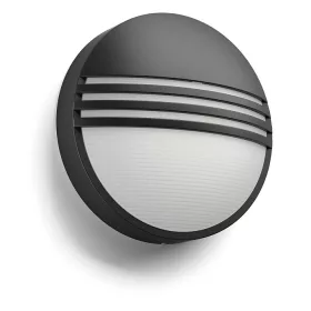   Kerti LED lámpa fali lámpa homlokzat YARROW myGarden 6W 2700K IP44 kerek fekete PHILIPS