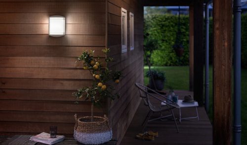 Kerti LED fali lámpa homlokzat ANTELOPE myGarden 6W 4000K IP44 fehér PHILIPS