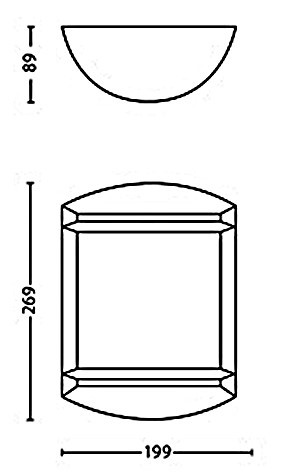 Kerti LED fali lámpa homlokzat ANTELOPE myGarden 6W 4000K IP44 fehér PHILIPS