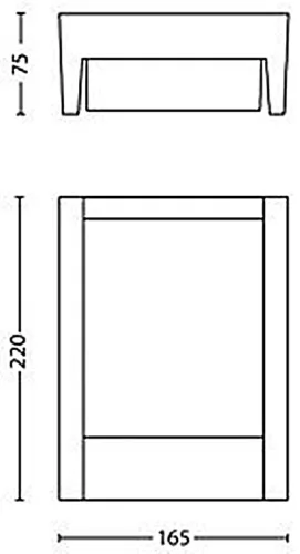 Kerti LED lámpa ARBOR myGarden 6W 4000K IP44 Négyszögletű antracit PHILIPS