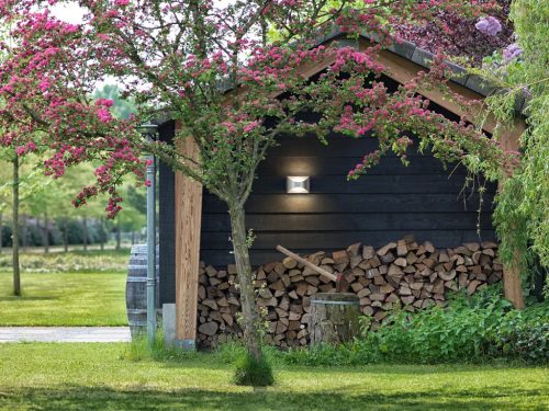 Kerti LED lámpa homlokzati fali lámpa HERB IR myGarden 6W 2700K IP44 mozgásérzékelővel, ezüst PHILIPS