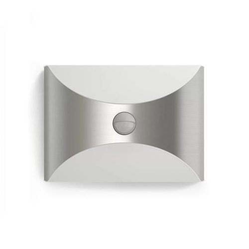 Kerti LED lámpa homlokzati fali lámpa HERB IR myGarden 6W 2700K IP44 mozgásérzékelővel, ezüst PHILIPS