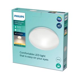   LED mennyezeti lámpa Felületre szerelhető CANOPUS 17W 2700K IP44 32cm PHILIPS