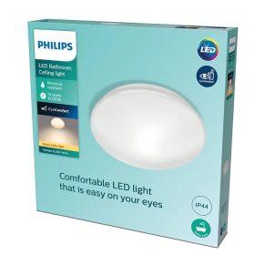   LED mennyezeti lámpa Felületre szerelhető CANOPUS 20W 2700K IP44 39cm PHILIPS