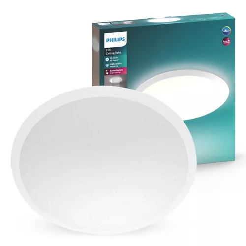 LED mennyezeti lámpa, felületre szerelt 18W 4000K fehér 35cm PHILIPS CAVANAL 40K