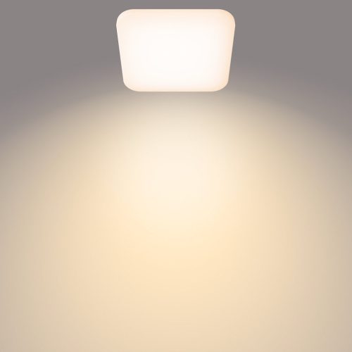 LED mennyezeti lámpa Felületre szerelt MAUVE 17W 2700K 32cm Négyzet PHILIPS