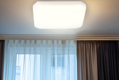 LED mennyezeti lámpa Felületre szerelt süllyesztett 4000K fehér PHILIPS MAUVE 40K LED MENnyezeti SQ 17W