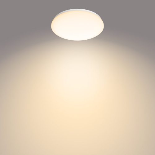 LED mennyezeti lámpa, felületre szerelhető MOIRE 17W 2700K 32cm fehér kerek / ovális PHILIPS