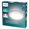 LED mennyezeti lámpa, felületre szerelt süllyesztett 4000K fehér PHILIPS Moire CL200 EC RD 10W 40K W HV 06