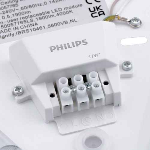 LED mennyezeti lámpa, felületre szerelt 17W 4000K fehér PHILIPS SHORE CL202 EC RD 40K W HV 06