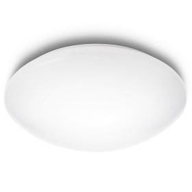  LED mennyezeti lámpa, felületre szerelhető SUEDE 12W 2700K 28cm fehér kerek / ovális PHILIPS
