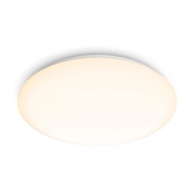   LED mennyezeti lámpa, felületre szerelhető MOIRE 20W 2700K 38cm fehér kerek / ovális PHILIPS