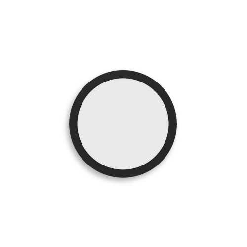 Mennyezeti LED panel Felületre szerelhető mennyezeti lámpa MAGNEOS 12W 2700K 21cm fekete alsó lámpa kerek / ovális PHILIPS