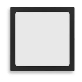   Mennyezeti LED panel Felületre szerelhető mennyezeti lámpa MAGNEOS 12W 2700K 21cm fekete lefelé világítás négyzet PHILIPS