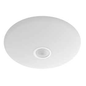   Felületre szerelt LED mennyezeti lámpa MAUVE 6W 2700K 25cm kerek/ovális mozgásérzékelővel PHILIPS