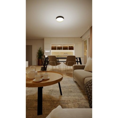 Mennyezeti lámpa LED 24W 2800lm 4000K SceneSwitch Fekete|arany Hanno Philips