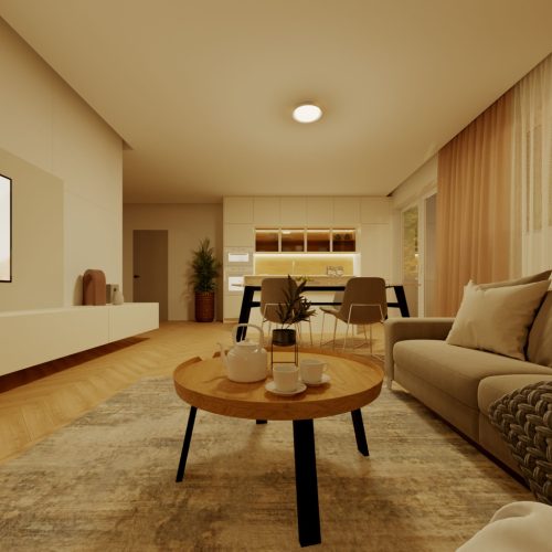 Mennyezeti lámpa LED mennyezeti lámpa 10W 1850lm 2700K SceneSwitch Fehér Pebblo Ultra Hatékony Philips