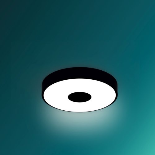 Mennyezeti lámpa LED 24W 2700lm 2700K SceneSwitch Black Coiner Philips