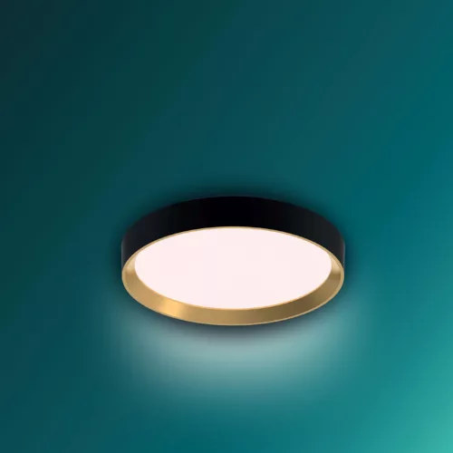 Mennyezeti lámpa LED 24W 2700lm 2700K SceneSwitch fekete Hanno Philips