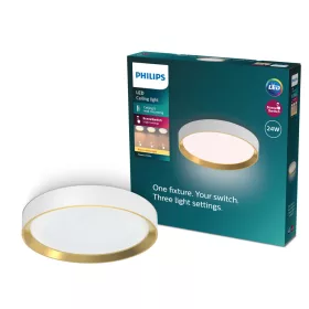   Mennyezeti lámpa LED mennyezeti lámpa 24W 2700lm 2700K SceneSwitch fehér Hanno Philips