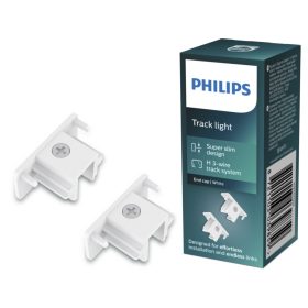   Végzáró kupak LED világító sínhez, fehér, EasyLink Philips 2 db.