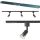 Sínes Mennyezeti Lámpa Készlet 1m + 3x GU10 LED Sínes Spotlámpa Egyfázisú Fekete EasyLink Tobia Philips