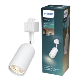   Sínre szerelhető spotlámpa, LED, GU10, fehér, EasyLink, Shea, Philips