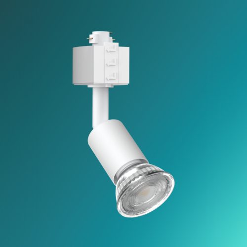 Sínre szerelhető spotlámpa, LED, GU10, fehér, EasyLink, Tobia, Philips