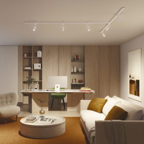 T-csatlakozó egyfázisú LED világítósínekhez, fehér, Philip EasyLink