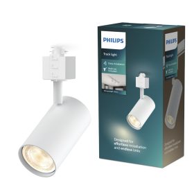   Sínreflex spotlámpa, LED, GU10, fehér, EasyLink, Zilo, Philips