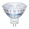 LED izzó GU5.3 MR16 4.4W = 35W 390lm 4000K Semleges 36° 12V PHILIPS