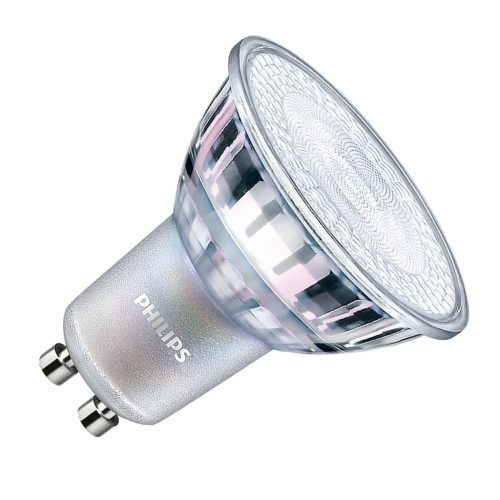 GU10 LED izzó 4.9W = 50W 355lm 2700K meleg 36° CRI90 PHILIPS Master szabályozható