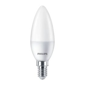   E14 B38 LED izzó 7W = 60W 806lm 4000K Semleges 180° PHILIPS