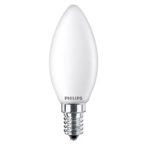 LED izzó E14 B35 4,3W = 40W 470lm 2700K meleg PHILIPS