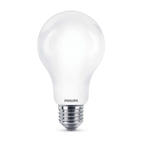 LED izzó E27 A60 10.5W = 100W 1521lm 2700K Meleg 300° PHILIPS Classic