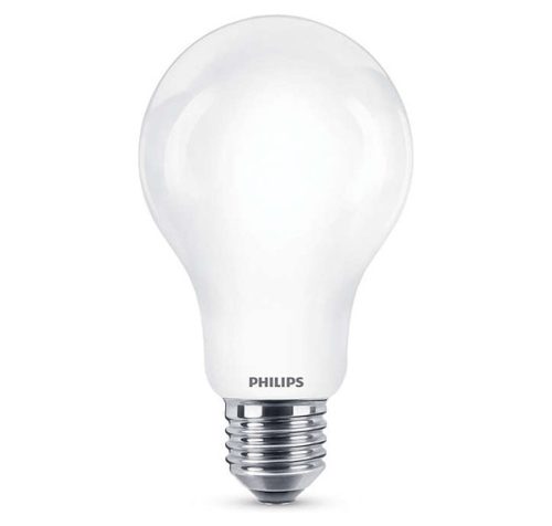 LED izzó E27 A60 10.5W = 100W 1521lm 4000K Semleges 300° PHILIPS Classic