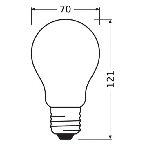LED izzó E27 A67 17.5W = 150W 2452lm 4000K Semleges 200° PHILIPS Classic