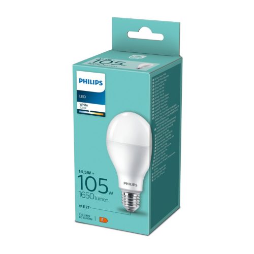 LED izzó E27 A67 14.5W = 105W 1650lm 3000K Meleg 150° PHILIPS