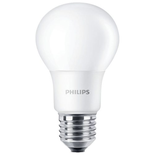 3db LED izzó E27 A60 8W = 60W 806lm 2700K  300° PHILIPS