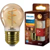 LED izzó E27 gömb alakú P45 2,7 W = 15 W 180 lm 1800 K Meleg CRI90 300° Filament Vintage Amber Szabályozható Dekoratív Philips