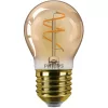 LED izzó E27 gömb alakú P45 2,7 W = 15 W 180 lm 1800 K Meleg CRI90 300° Filament Vintage Amber Szabályozható Dekoratív Philips
