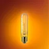 LED izzó E27 cső alakú T30 3.1W = 25W 270lm 1800K Meleg CRI90 300° IZZÓFŰSZERES Vintage borostyánszínű, szabályozható dekoratív Philips