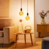 LED izzó E27 gömb alakú G125 7.3W = 60W 806lm 2200K Meleg CRI90 300° IZZÓFŰSZERES Vintage Amber Szabályozható Dekoratív Philips