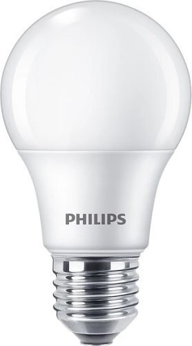 3x LED izzó készlet E27 A60 4.9W = 40W 470lm 2700K Meleg 180° PHILIPS