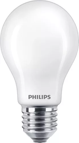 3 db LED izzós készlet E27 A60 7W = 60W 806lm 2700K meleg izzószál tejes PHILIPS