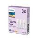 3x LED izzó G9 KAPSZULA 1.9W = 25W 220lm 2700K Meleg PHILIPS