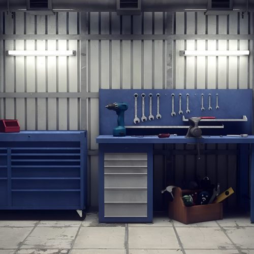 Hermetikus porálló LED lámpa 54W 4000K 150cm IP65 IK06 fehér Projectline PHILIPS