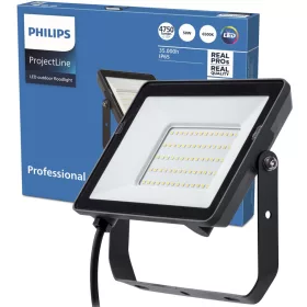   LED reflektor lámpa reflektor 50W 4750lm 6500K IP65 fekete ProjectLine Philips