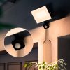 LED reflektor lámpa reflektor 30 W 3200lm 3000K IP65 mozgás- és alkonyérzékelővel, Black Lois Philips